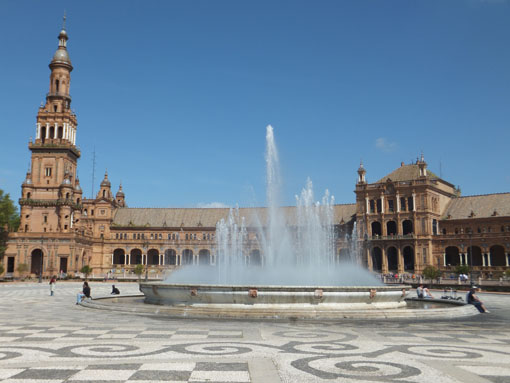 Plaza Espana Brunnen